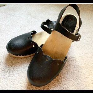 Swedish clog sandals